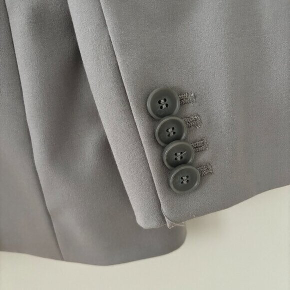 Women's Gray Blazer - Picture 5 of 7